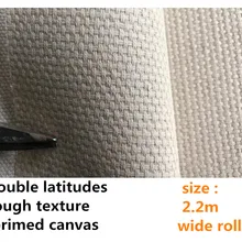 2,2 м Широкий грубой текстурой художник, живопись, холст ролл с праймером