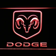 D037 Dodge светодиодный неоновые световые знаки