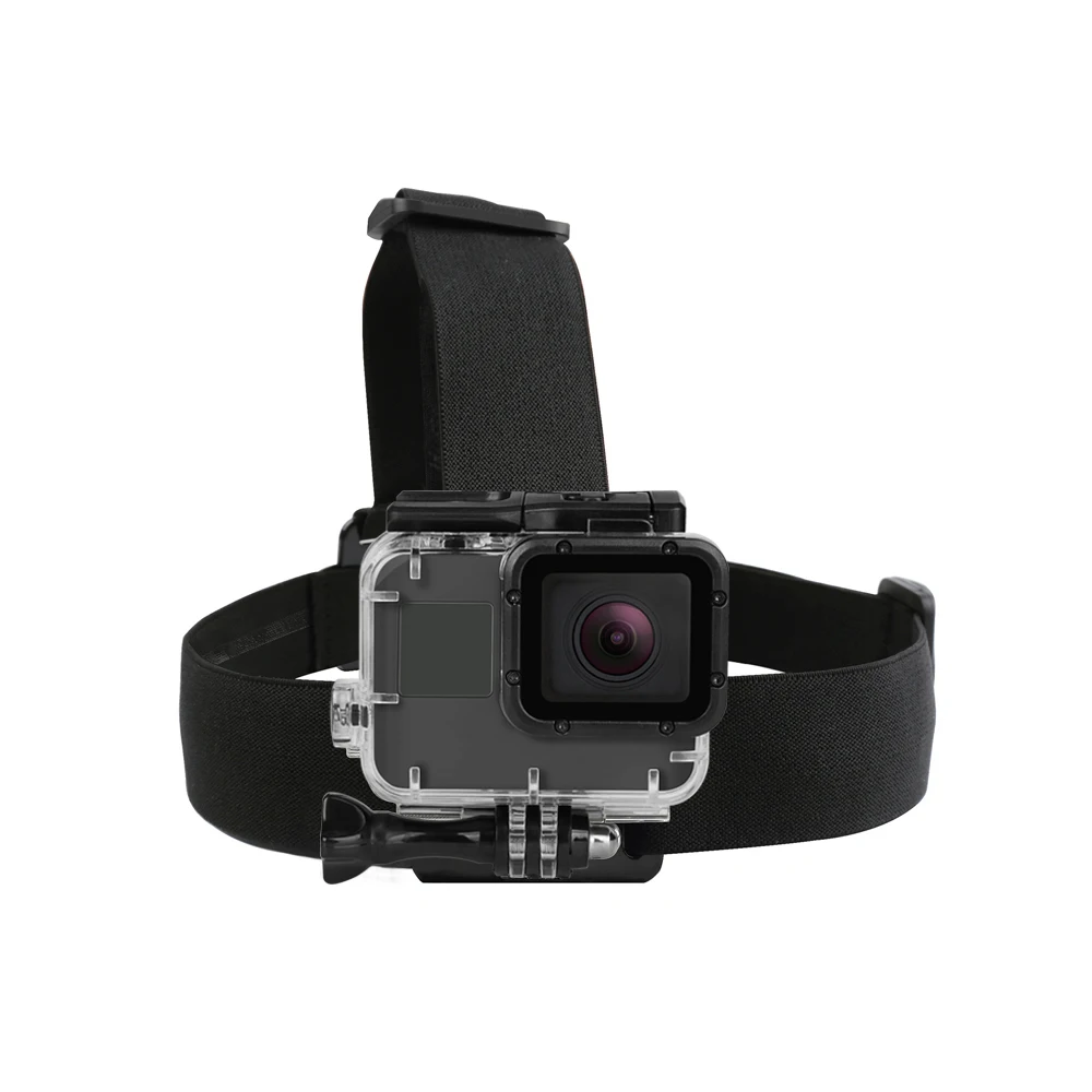 Эластичное крепление SHOOT для камеры GoPro Hero 9 8 7 5 Black Sjcam Sj4000 Yi 4K H9r|for gopro hero|elastic head