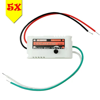 

Unique Goods -5pcs/lot CCMminiS DC Motor Speed Controller PWM 6-24V (max) 3A Variable Speed Regulator Switch Adjustable Driver