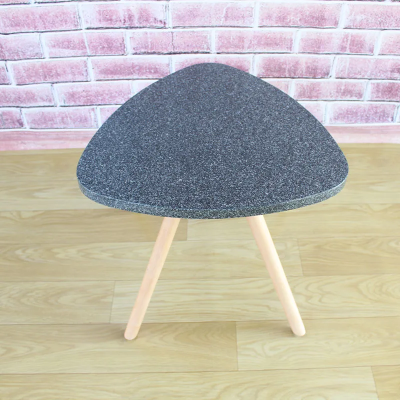 Round triangle cement table top mould, living room coffee table