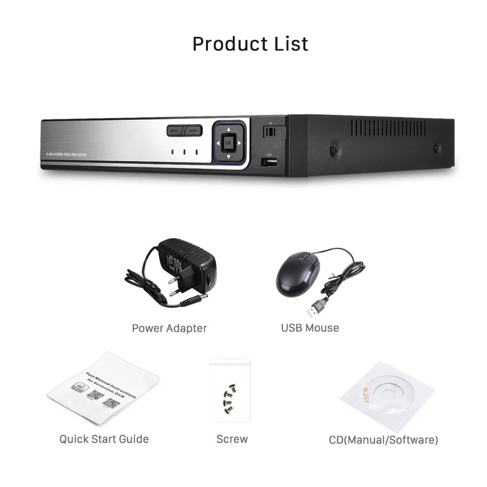 16CH 5 м CCTV NVR 8CH 4MP 4CH 5MP H.265/H.264 Детектор движения CCTV сетевой видеорегистратор FTP ONVIF для ip-камеры системы безопасности