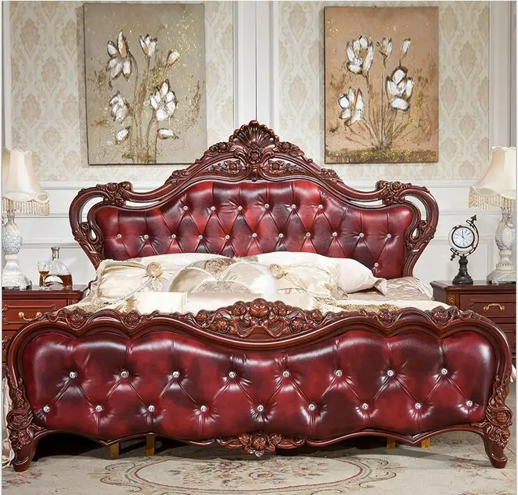 Online kaufen groÃhandel bett schlafzimmer set aus china bett ... Antike schlafzimmer betten