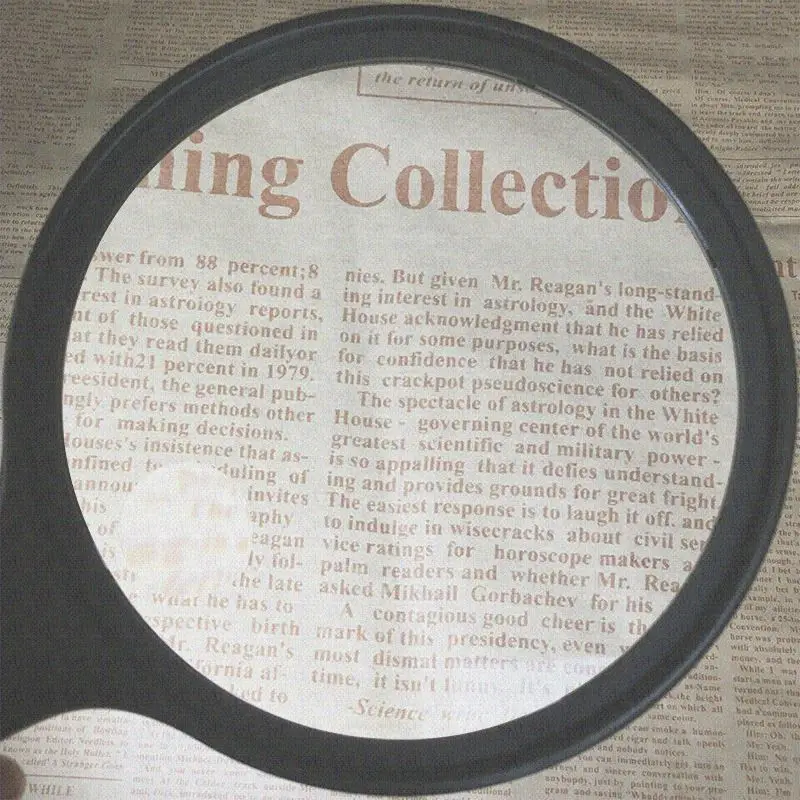 138 мм светодиодный лупа с подсветкой ручной увеличительное стекло инструмент двойное увеличение для чтения коллекционные штампы монеты