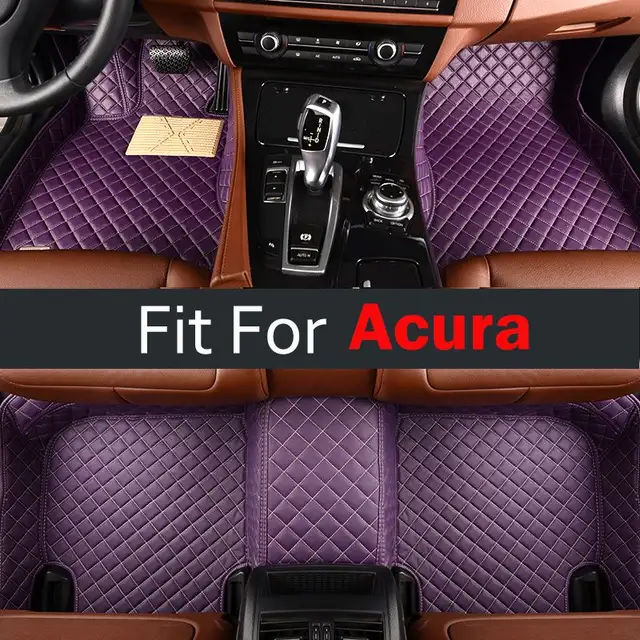 Auto Interior Cute Girl Decoration Styling Diy Custom Fit Car Floor Mats For Acura Ilx Tlx Car Style