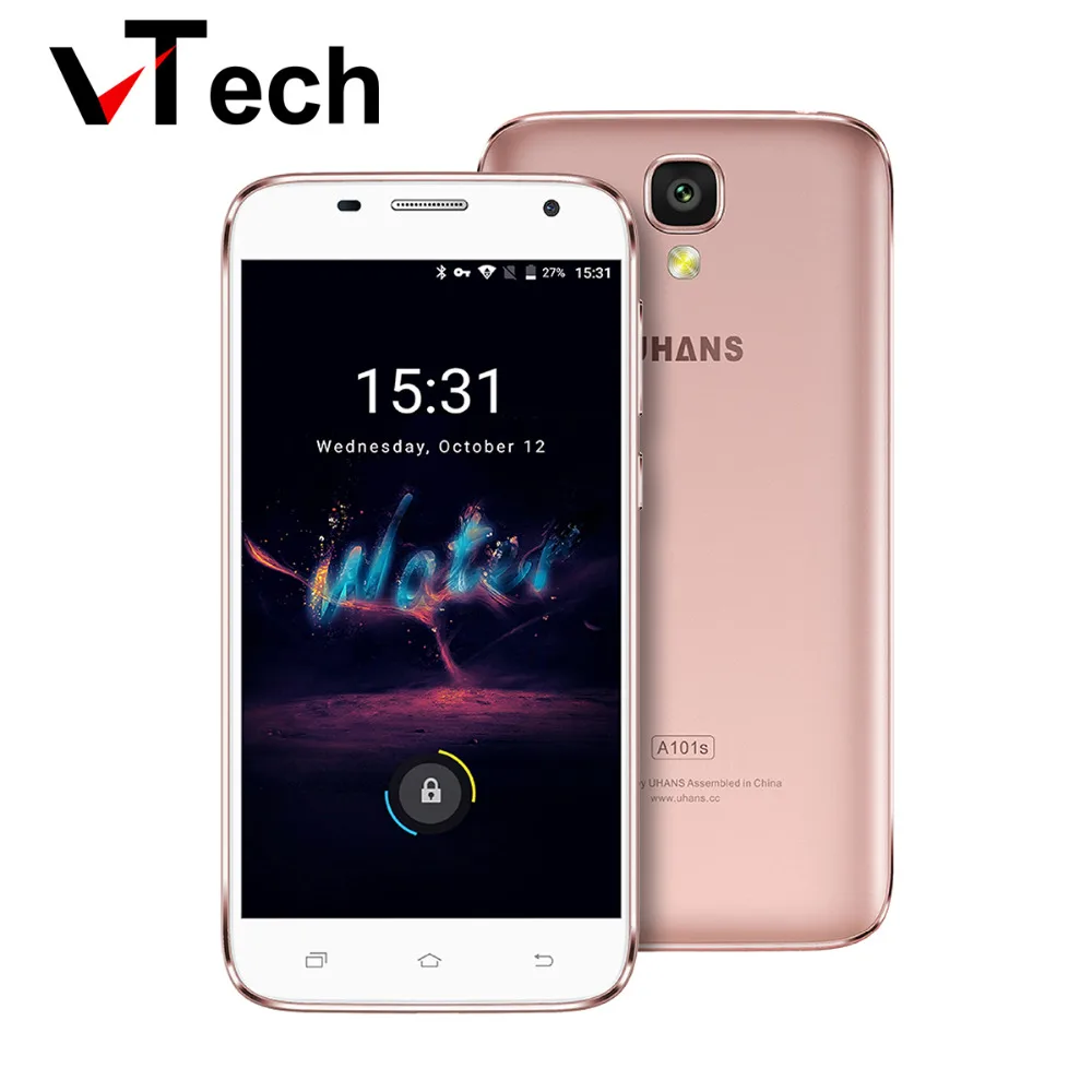 Original Uhans A101s 5 0 Mobile Phone MT6580 32 Bit Quad Core Android 6 0 1280