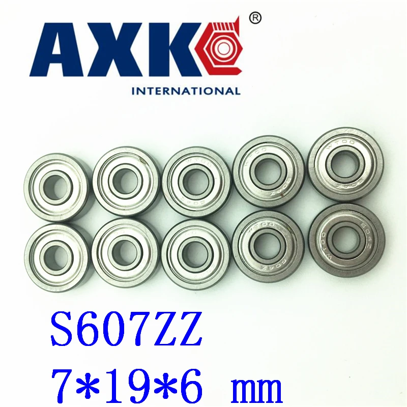 2019 Limited Hot Sale Rolamentos 10pcs/lot High Quality Abec-1 Z2v1 Sus440c Deep Groove Ball Bearings S607zz 7*19*6 Mm | Обустройство