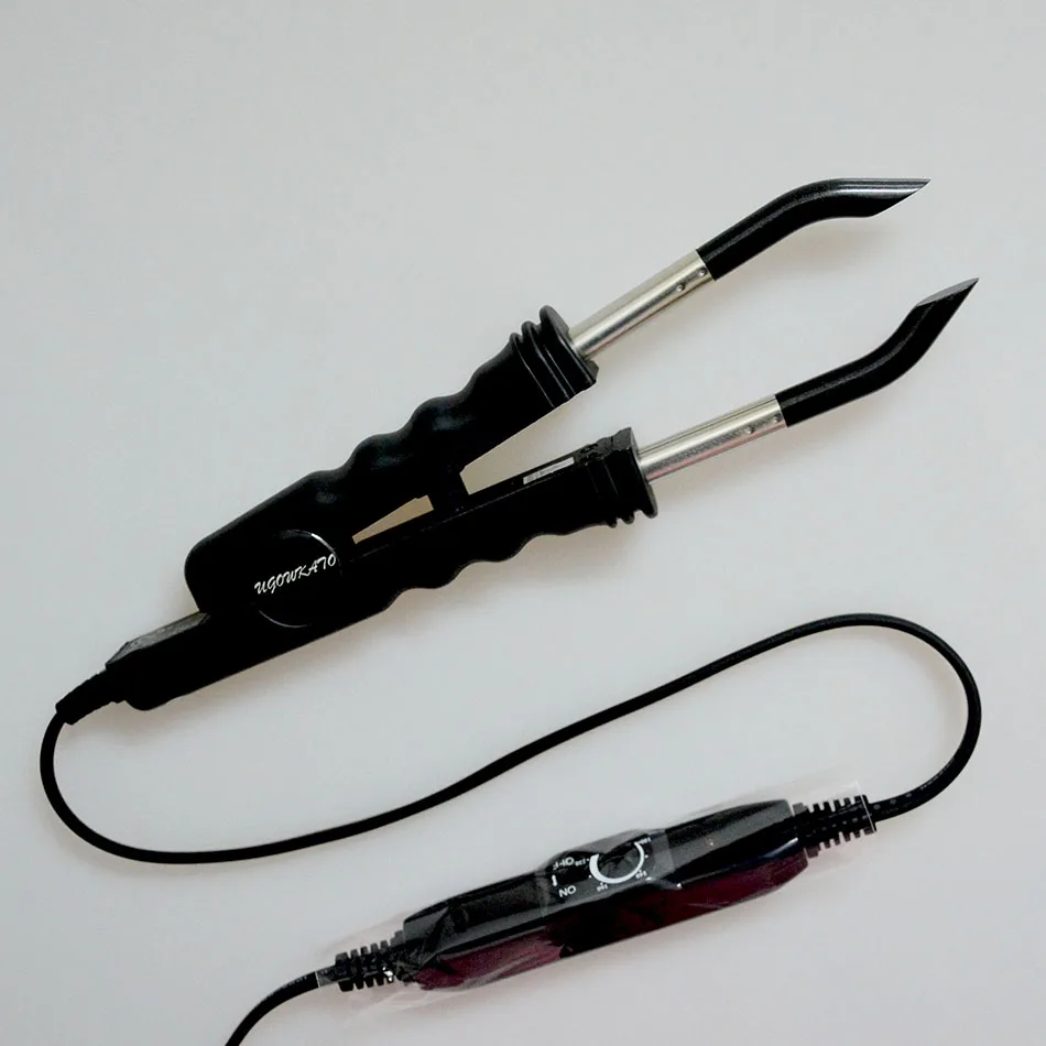 Fusion Heat Iron Connector Wand Melting Tool Hair Connector Iron Wand with Adjustable Temperature