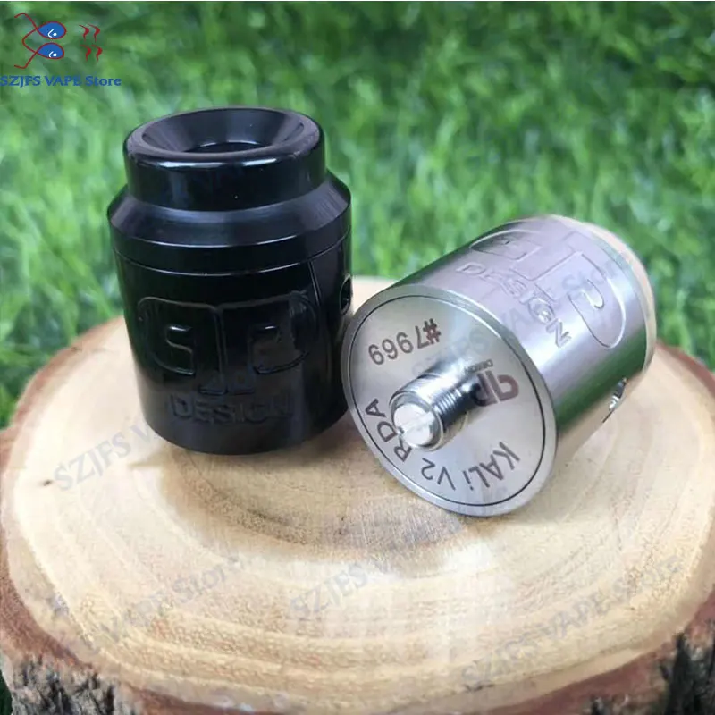 QP KALI RDA Fatality распылитель Капельного масла DIY 25 мм 316 нержавеющая сталь и PC pei vape