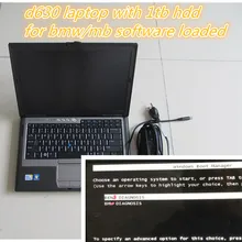 d630 car diagnostic laptop ram 4g with 1tb hdd works for mb star c4 c5 for bmw icom a2 b c best quality free ship