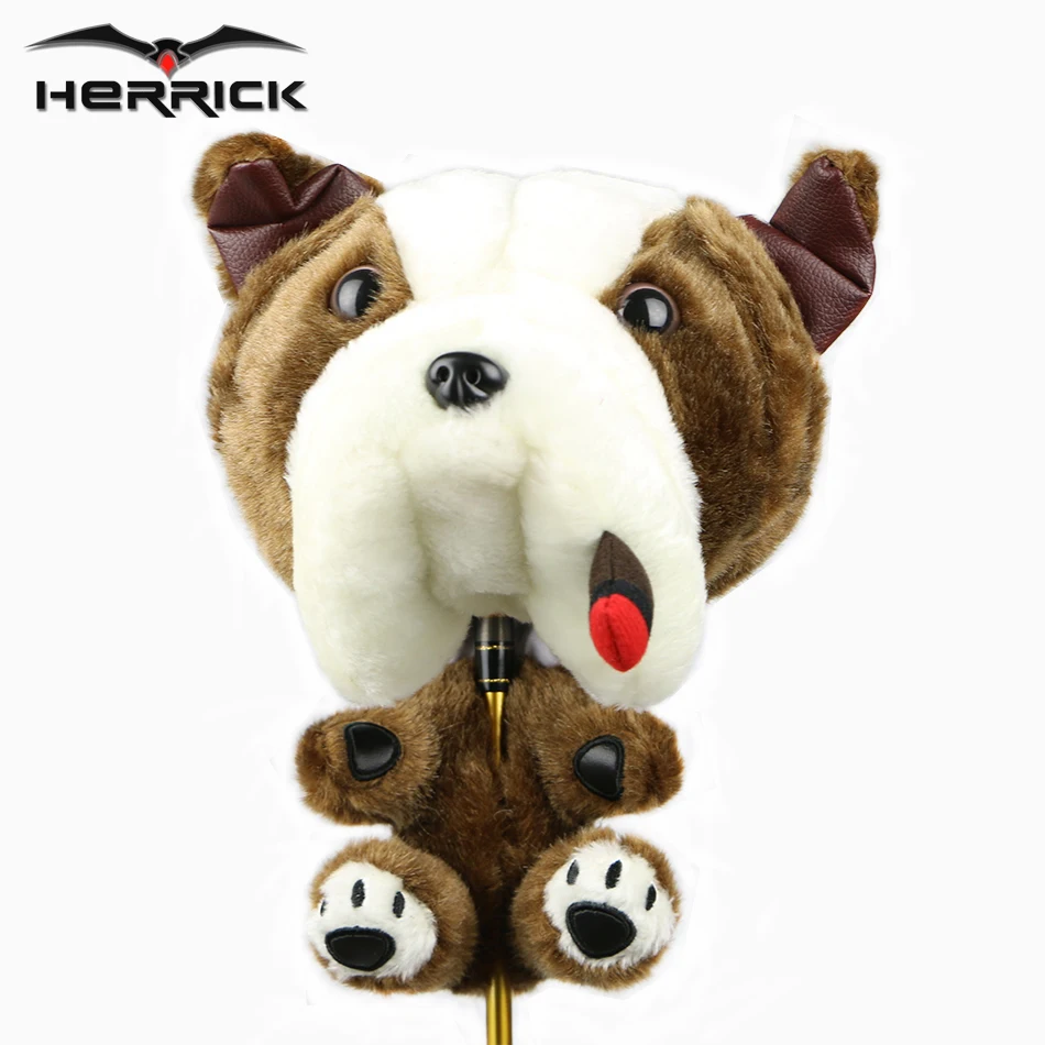 

Golf Clubs headcover #1driver lovely anima dog design Headcover free shipping