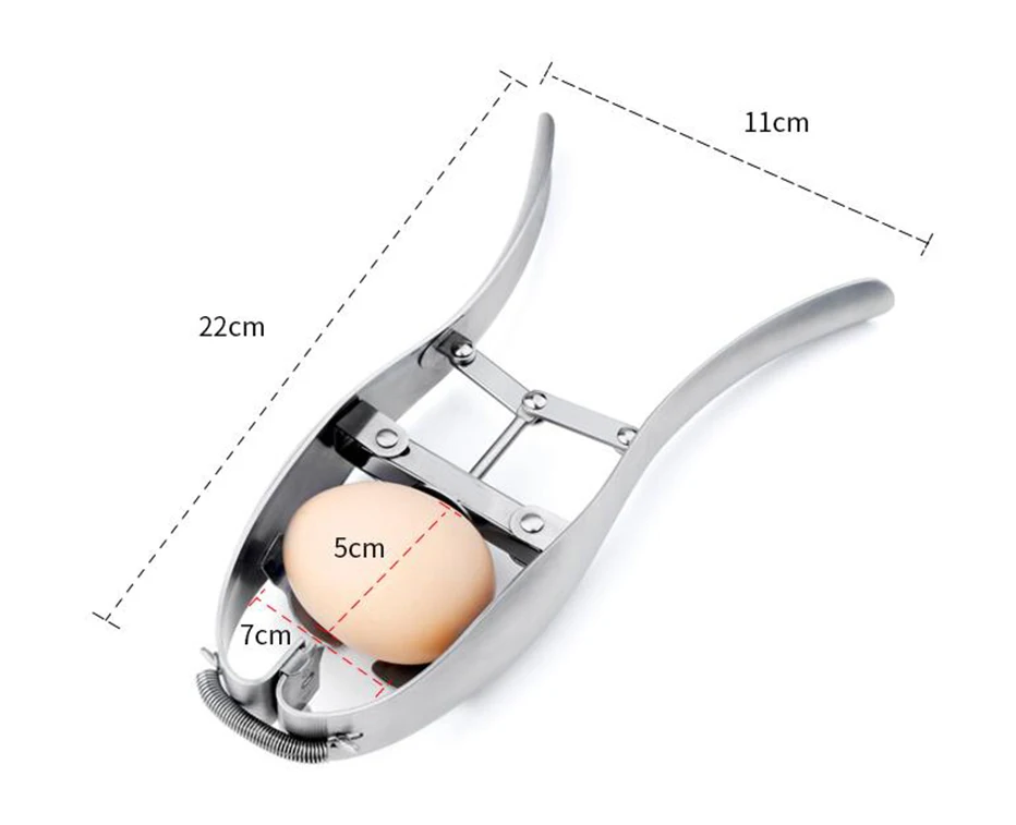 Basedidea ножницы для открывания яиц из нержавеющей стали резак яичной скорлупы легко открывалка для яиц инструмент кухонные аксессуары
