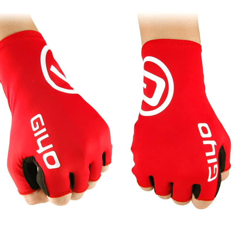 1 Pair GIYO Cycling Gloves Half Finger Breathable Anti-slip Shockproof Riding Mittens JT-Drop Ship