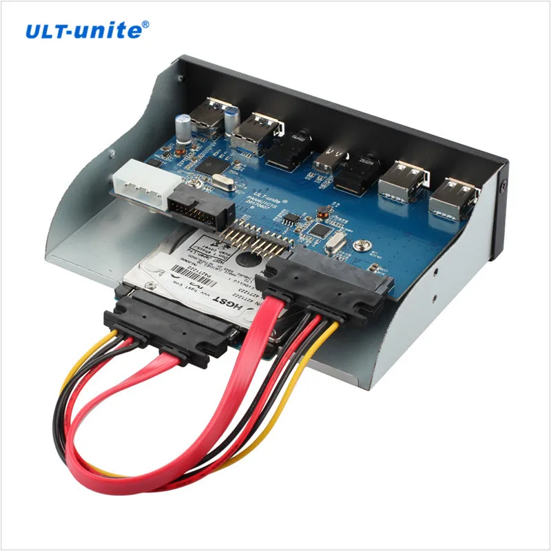 New Arrival 5.25 Inch USB 3.0 2.0 USB Type C HD Audio Port Front Panel