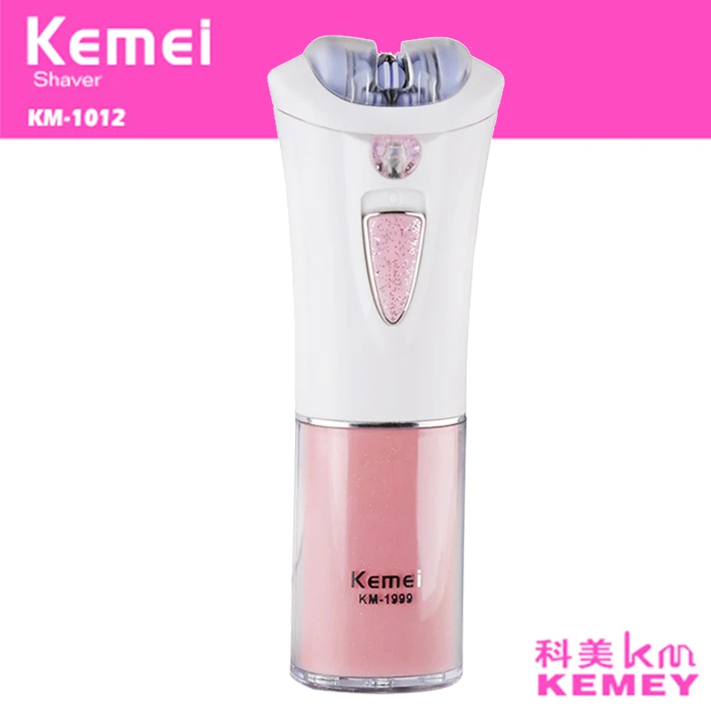 

Fashionable Portable Lady's Electric Hair Shaver Epilator 2 Battery Hair Shaver Epilator for Travel Home Use Hair Removal Tools