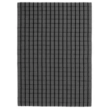 Тканый ковер ручной работы, плоский, серый, черный, 170x240 см, изготовлен из чистой новой шерсти