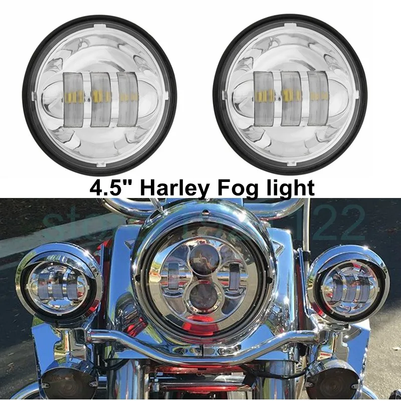 Buy 4.5 Inch 30W LED Fog Lights Daymaker Passing Auxiliary Lamp for Harley