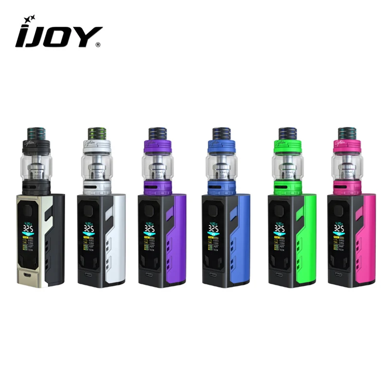 Original IJOY Captain X3 KIT 324W Vape with 8ML Captain X3 Subohm Tank X3-C1 X3-C3 Coil with 3 JOY 20700 Battery