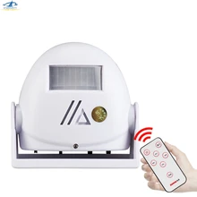 Hfsecurity проводной дверной звонок дистанционный дверной Звонок домой магазин ворота вход Добро пожаловать Сенсор инфракрасная сигнализация системы защиты от взлома