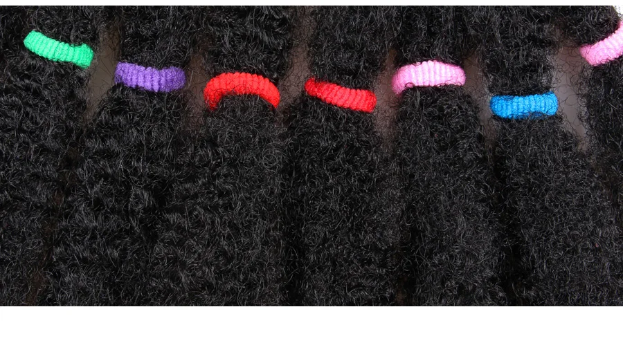 Trança a Granel Pacotes de Fibra Alileader Unidades Pacote Afro Kinky Synthetich Cabelo 12 Preto Marrom Macio Fofo Yaki Twist 5 - 5 High Quality Apliques e perucas