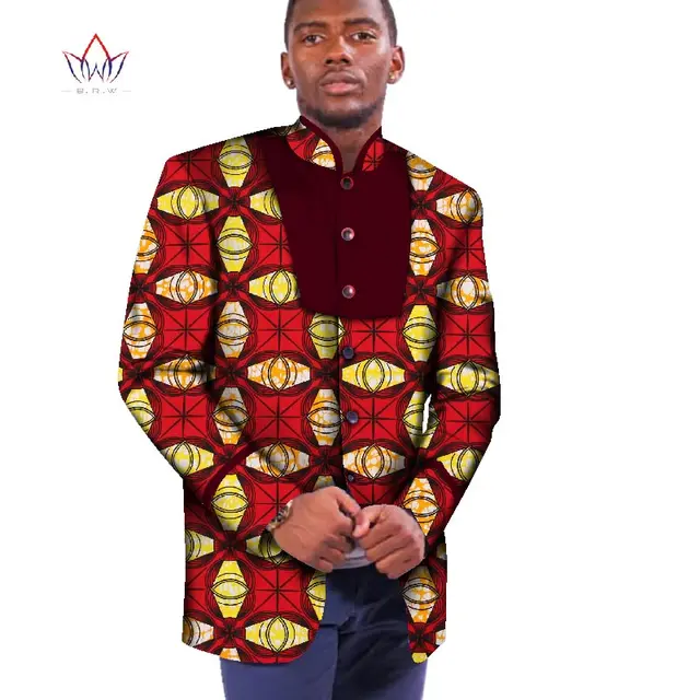 2018 African Jacket For Men African Long Sleeve Mens Top African ...