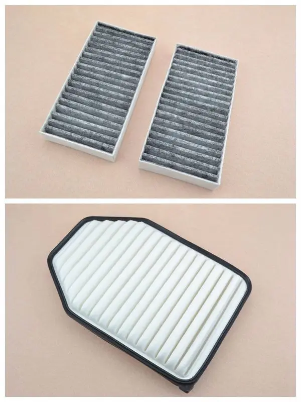 3Pcs OEM Quality Engine Air Filter&Cabin Air Filter Fit For Jeep