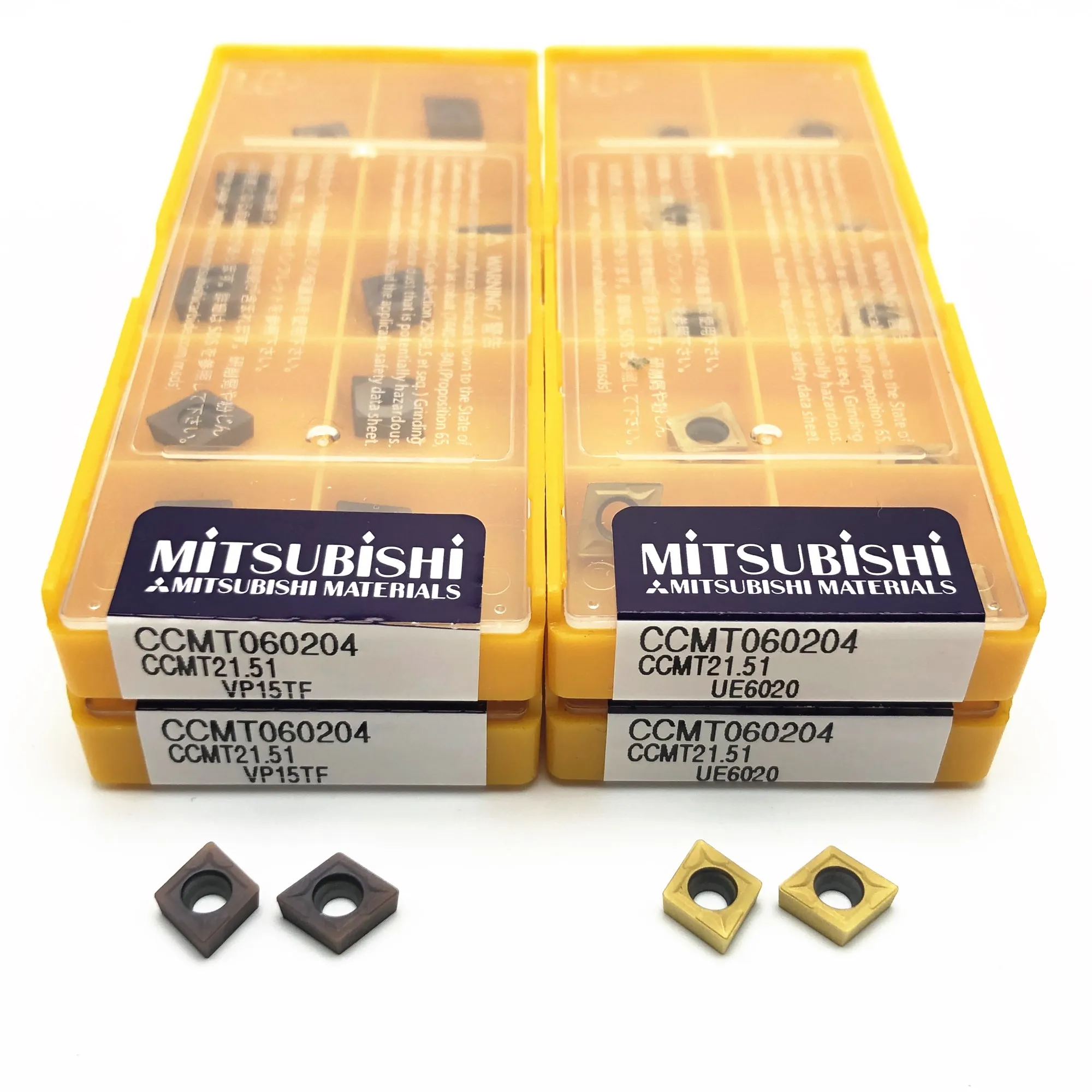 

10PCS knife CCMT060204 VP15TF/UE6020 carbide blade metal turning tool CNC machine tool milling tool lathe tool car blade