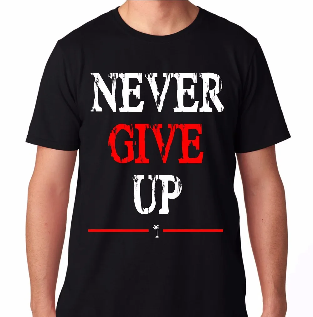 Never Give Up Gymer Fitness Workout Train Fit Flex Train T Shirt|t ...