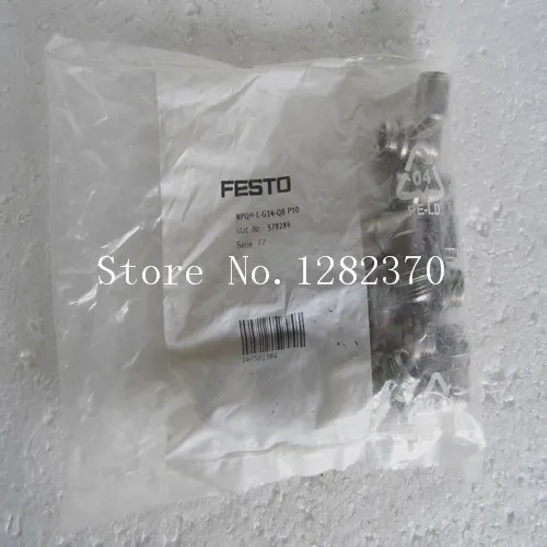 

[SA] New original special sales FESTO gas fitting NPQH-L-G14-Q8-P10 Spot 578 284 --5pcs/lot