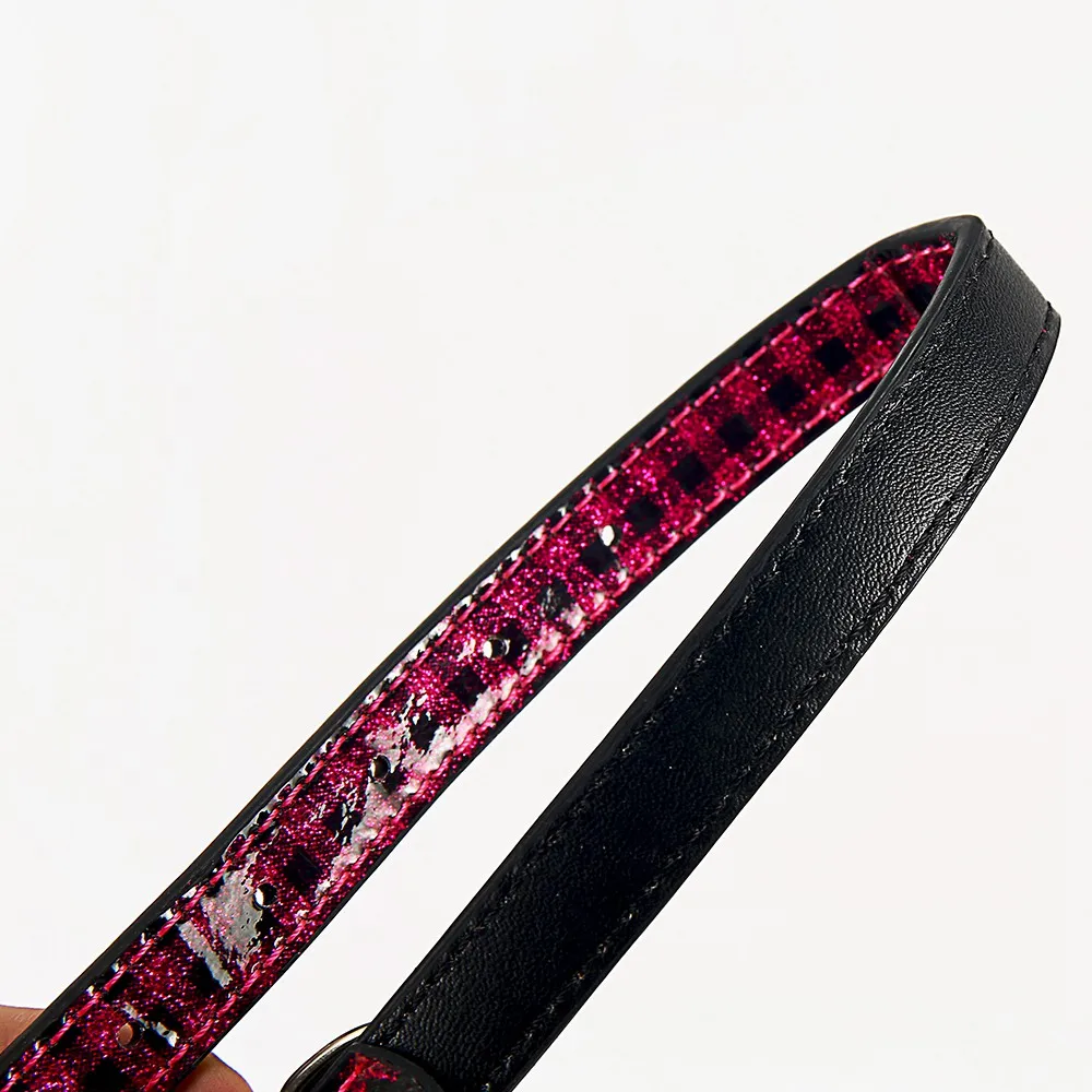 Rhinestone Pet Dog Collar For Cats Bling Pet Kitten Puppy Product Dogs Cat Collars Accessories Solid Plaid Cat Dog Collar LX0012 SI5B6771