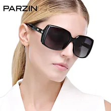 PARZIN, женские солнцезащитные очки, модные, Ретро стиль, большая оправа, женские солнцезащитные очки, женские поляризованные солнцезащитные очки с упаковкой, 9279