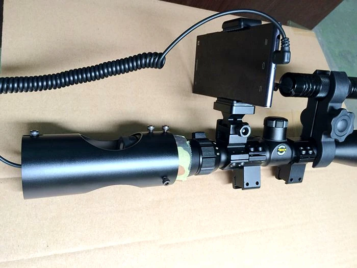 

DIY Night Vision Scope Rifle Scope Add On Device for Android Mobile Phone