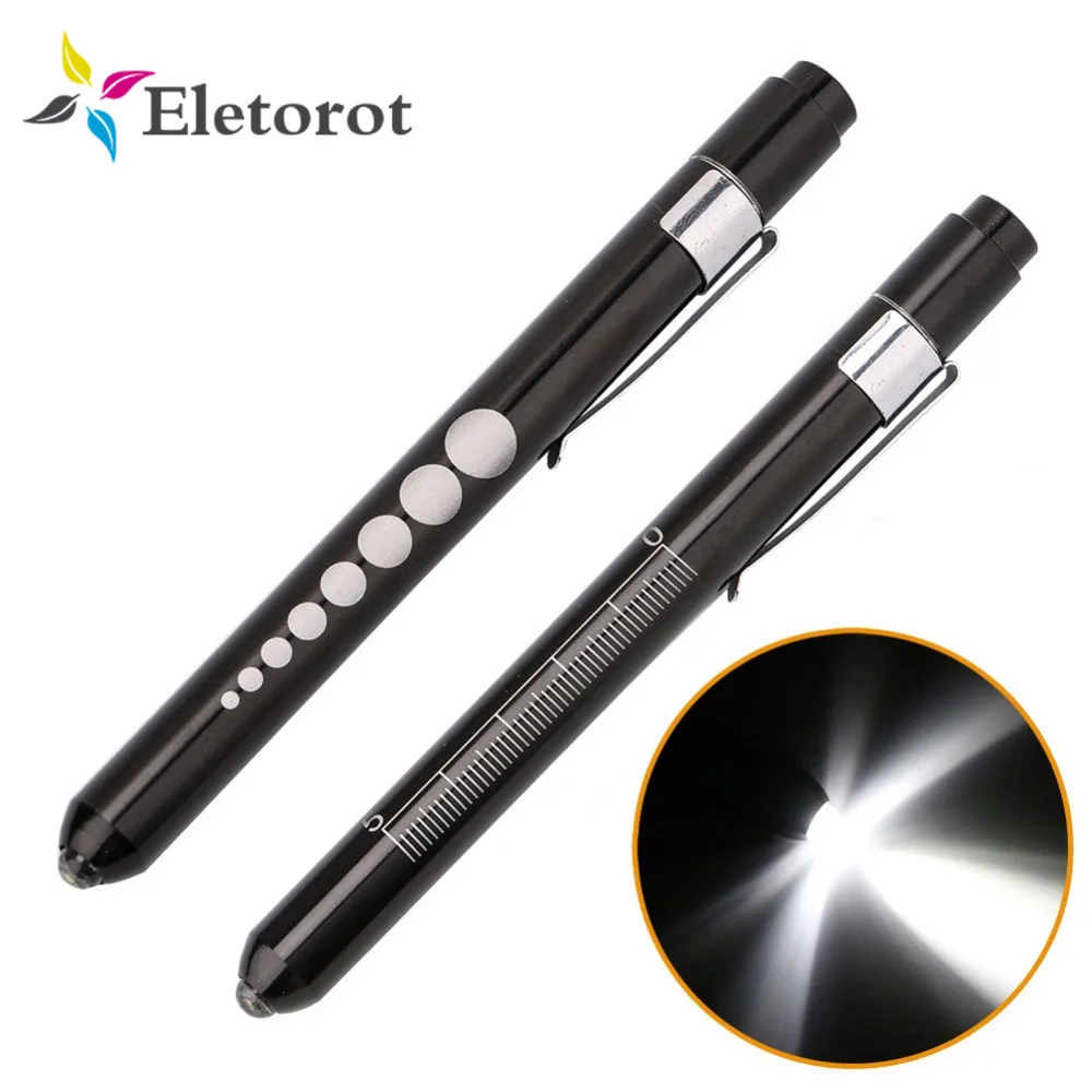 2PCS Doctors Clinical Light LED Flashlight Mouth Ear Care Inspection