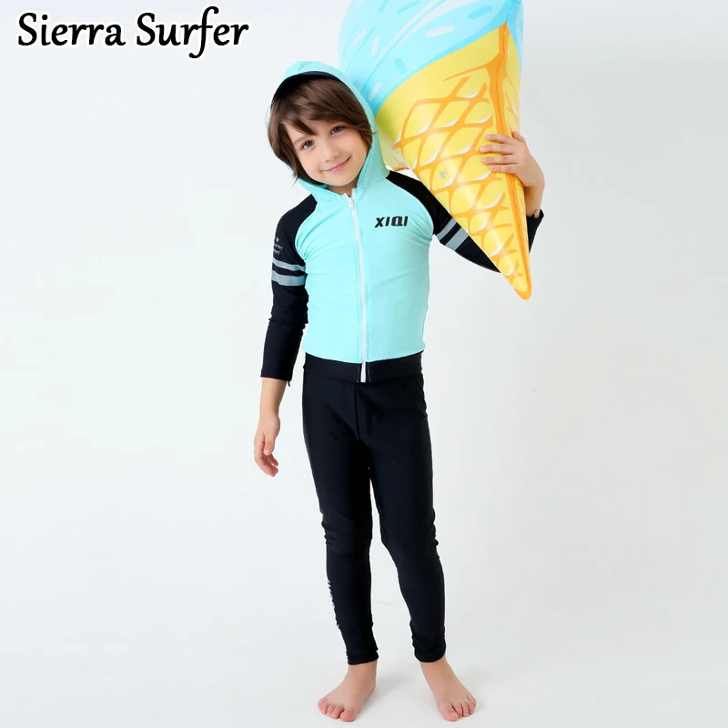 Bikini Kids Swimwear Boy Swimsuit For Children Baby Clothes 2019 Long