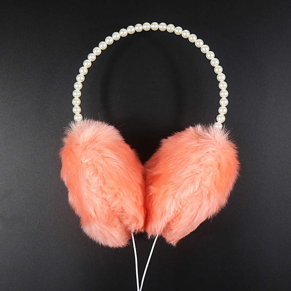 earmuff headphone pink