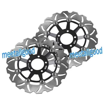 

Motorcycle Fornt Brake Disc Rotors For KAWASAKI ZXR400/750/R750 & NINJA ZX9R & ZEPHYR/ZRX/ZZR 1100 & ZRX S/R 1200 Pair Black