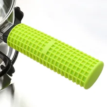 Силиконовая кастрюля ручка кастрюли стойка для кастрюль втулка скольжения рукоять Кухня кухонные принадлежности теплового устойчивая изоляция Профессиональные боксерские перчатки