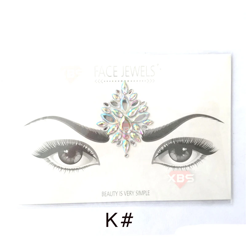 Акриловая полимерная дрель наклейка Bindi ручной работы в богемном и этническом стиле украшения для лица и глаз наклейки для украшения лба