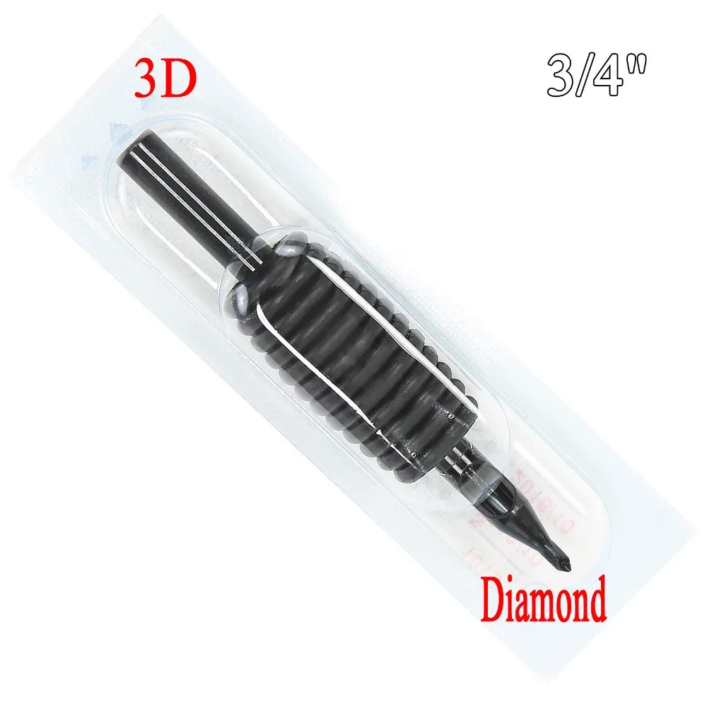 

30pcs x Disposable Tattoo Grips Tube Assorted Mixed Size 3/4" (19mm) For Tattoo Gun Needle Ink Cups Grip Kits DTG-B3610-3D