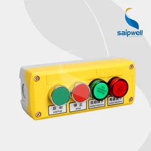 Push Button Switch Box WIth Signal Light /Button Control Station Switch Box 168*68*54mm