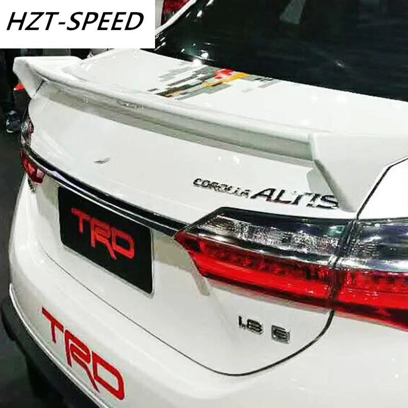 Задний спойлер из АБС пластика для TOYOTA COROLLA модифицированный в TRD 2014 2018