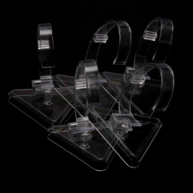 5pcs Jewelry Organizer Stand Clear C-Model Watch Bracelet Bangle Showing Display Holder Stand Rack Station Jewelry Hard Display 5pcs Jewelry Organizer Stand Clear C-Model Watch Bracelet Bangle Showing Display Holder Stand Rack Station Jewelry Hard Display
