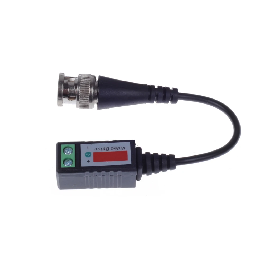 Скрученный BNC CCTV Video Balun пассивные трансиверы UTP Cat5 до 3000 футов|balun bnc|balun videobalun