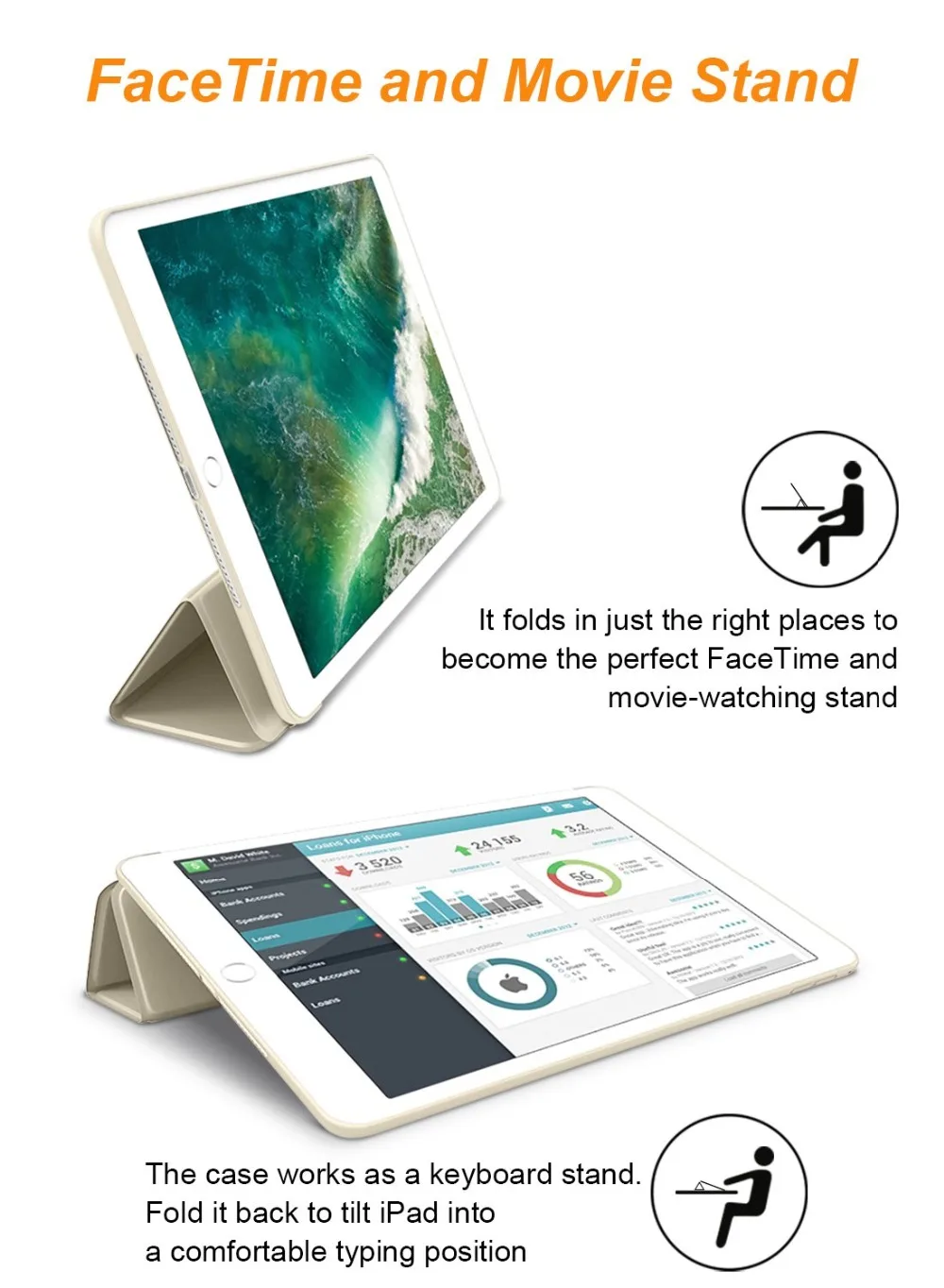 Чехол для iPad Mini 5 го поколения умный чехол трехслойная подставка мягкая задняя