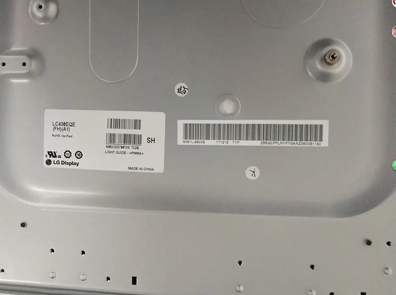 43 дюймовый ЖК экран новый оригинальный 4K микро border IPS LC430EQE FH A1 для DELL P4317Q LG 43UD79 B