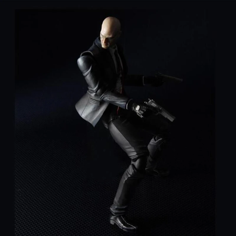 Новая игра искусство Hitman Codename Killer 47 ПВХ фигурка японская Аниме Статуэтка из