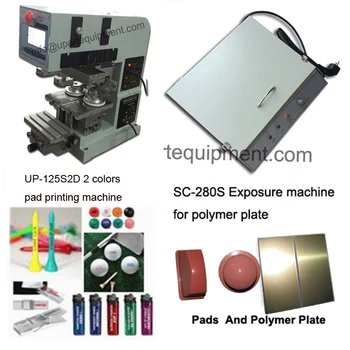 

Tabletop pad printing machine Two color