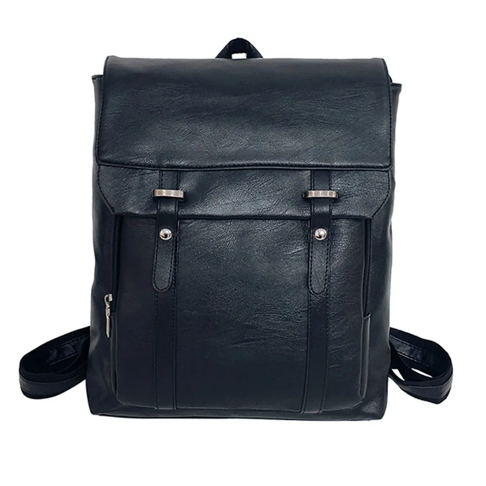 

Vintage England Unisex Shoulder Bag Computer Travel Student Large Capacity PU Leather Teenage School Shoulders Backpack 18Sep