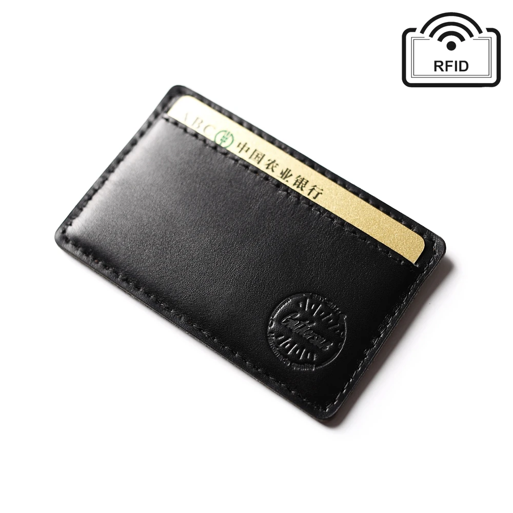 new design leather rfid blocking credit card holder slim business men genuine leather personalized card holder rfid protection in card id holders from - Personalized Card Holder new design leather rfid blocking credit card holder slim business men genuine leather personalized card holder rfid protection in card id holders from - Personalized Card Holder