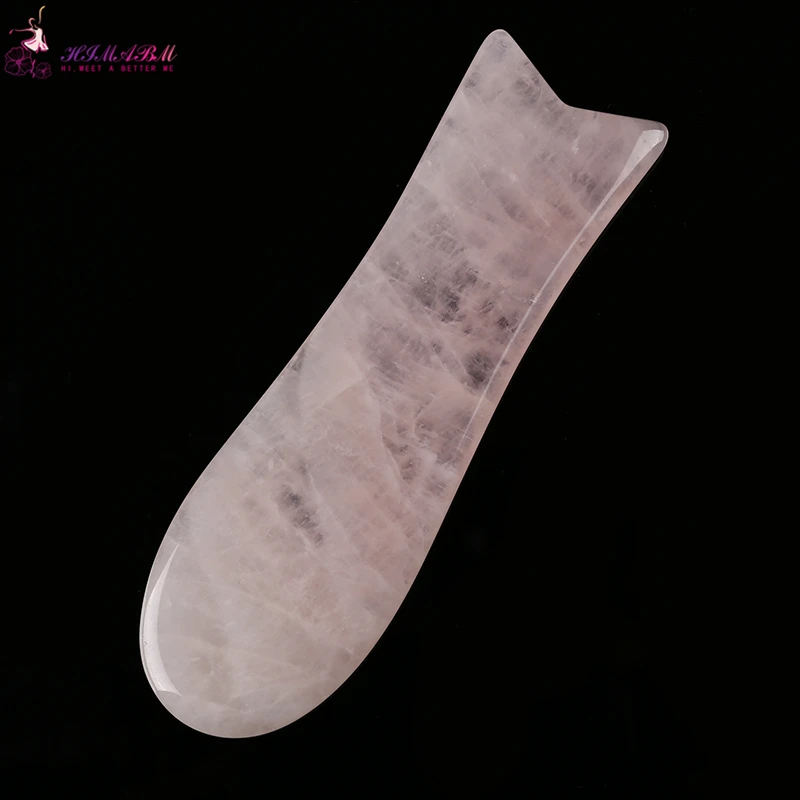 Natural RoseQuartz Body Massage Stone Fish Shape GuaSha Board for Health Care Reiking Healing item relax tool acupunture point Natural RoseQuartz Body Massage Stone Fish Shape GuaSha Board for Health Care Reiking Healing item relax tool acupunture point